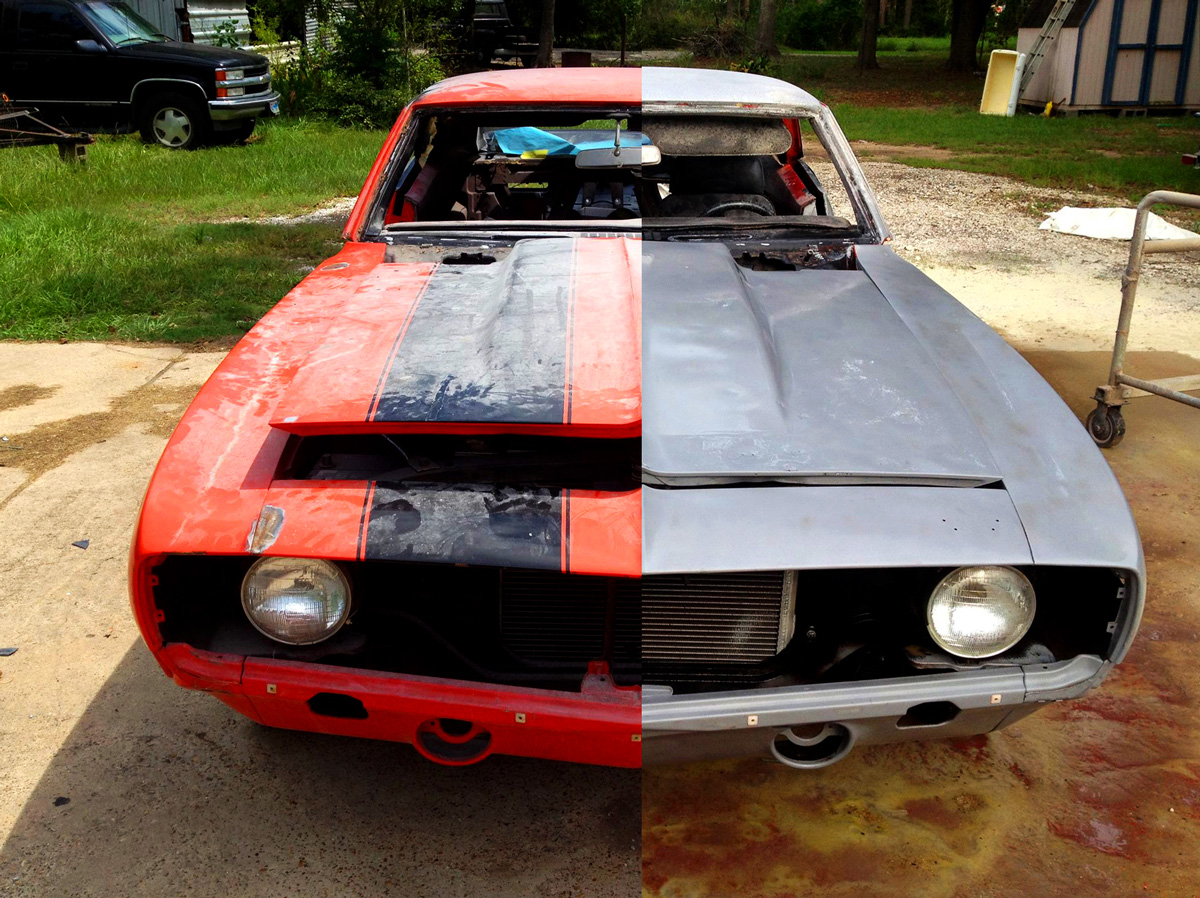 Automotive blasting project