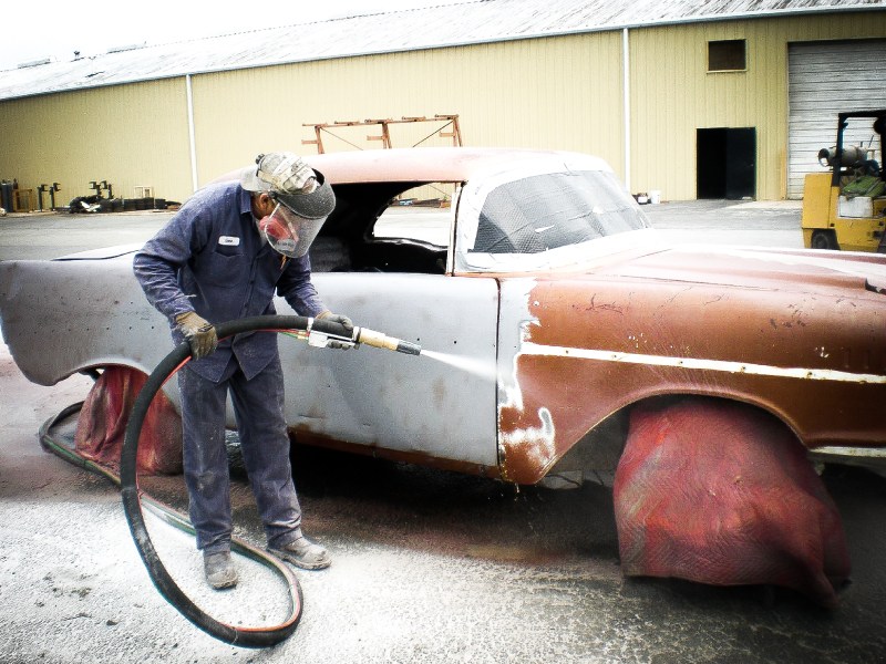 Automotive blasting project