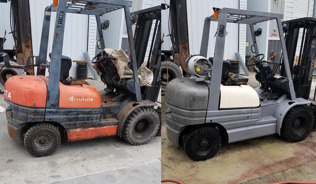 Commercial Sandblasting in Ohio