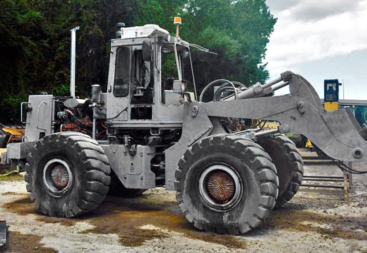 Industrial blasting project